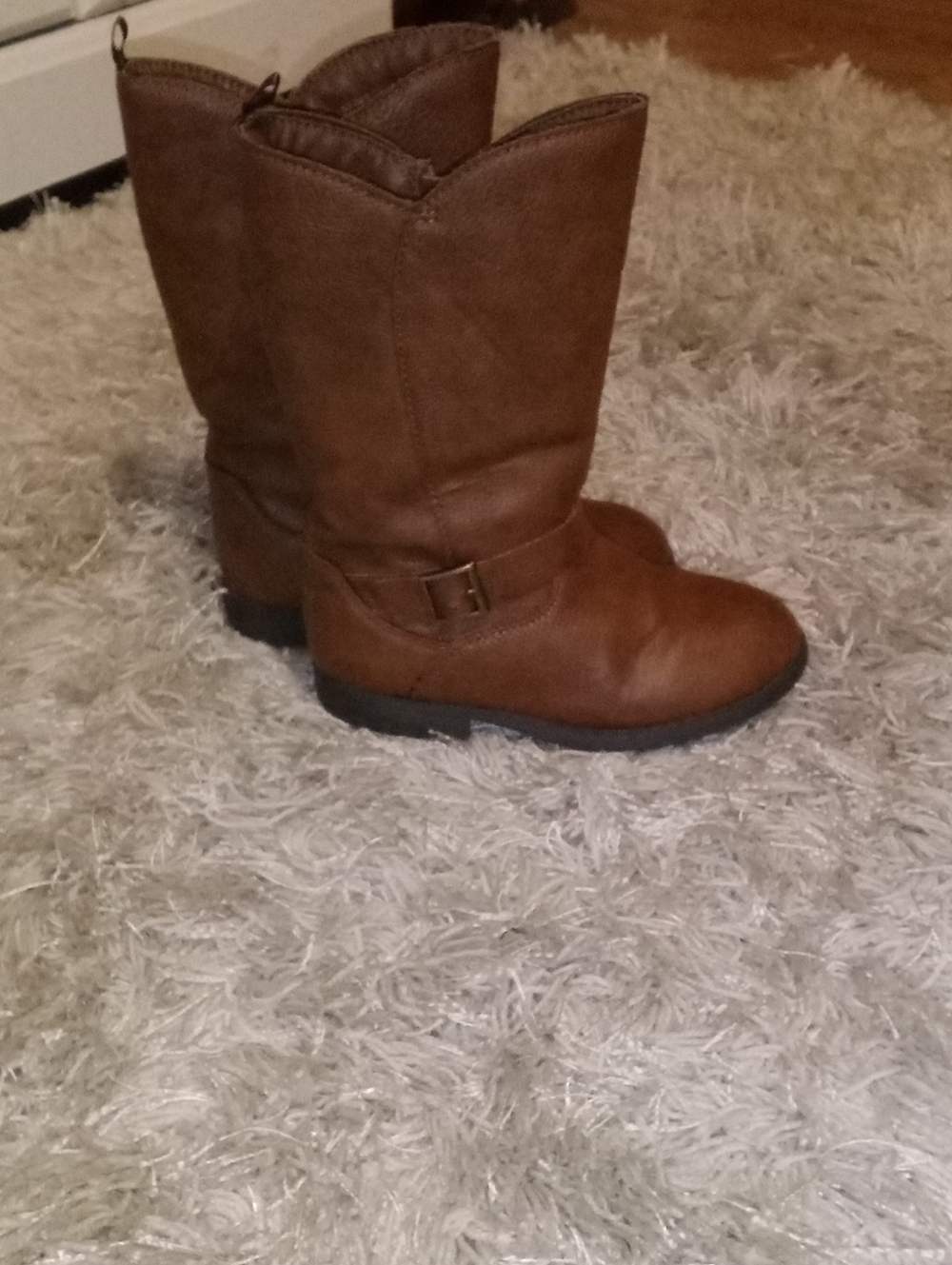 OshKosh B'gosh Kids Brown Mid-Calf Riding Boots